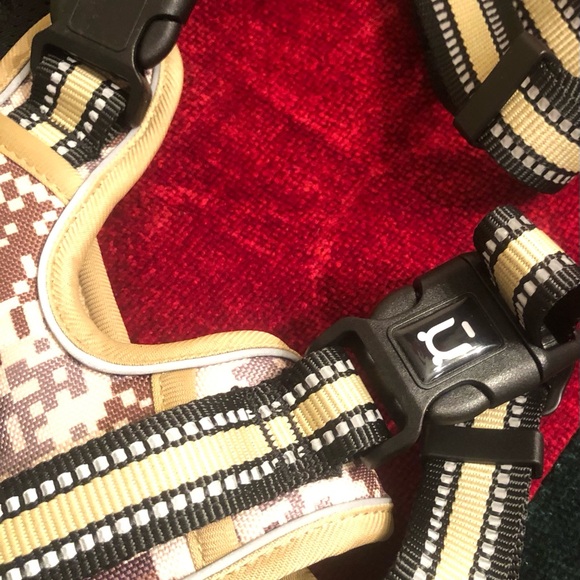 3 Piece Large Dog Heavy Duty Tactical Reflective Harness, Collar, and Leash - Picture 8 of 9